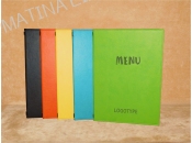 Menu With Corners for A4 & Elastic Cord for A3